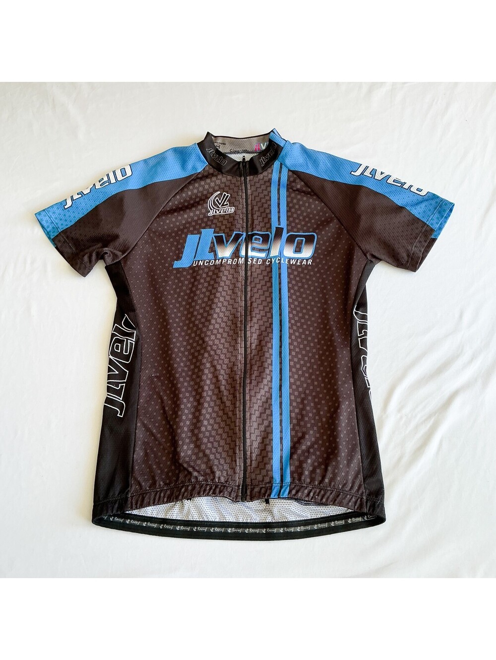 JLvelo Cycling Jersey Short Sleeve 3 Pocket Breathable Polyester Bike Shirt XL